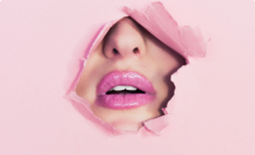 Img Girl Lips Pink